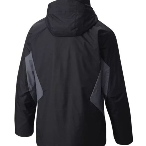 NWT COLUMBIA MEN'S BLACK EAGER AIR INTERCHANGEABLE US XL - Picture 3 of 16